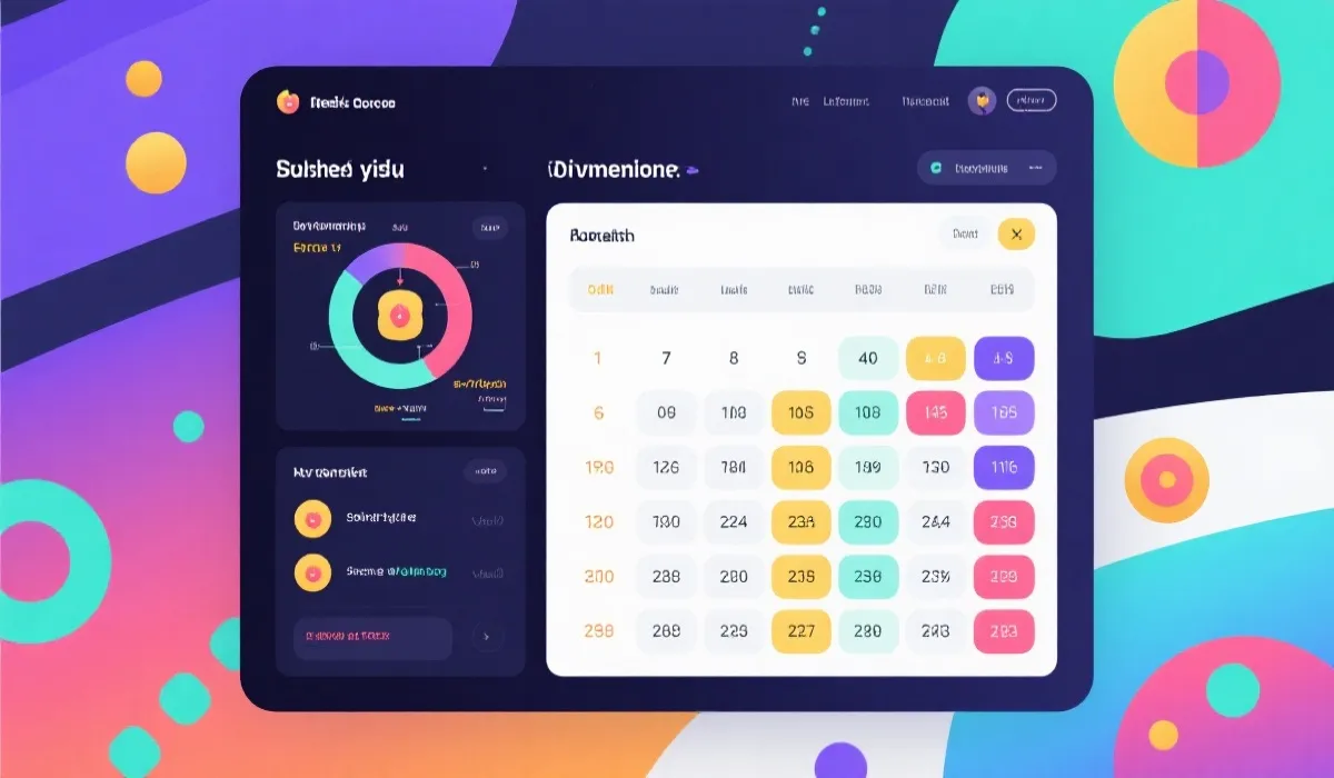 开奖信息与时间表示意图